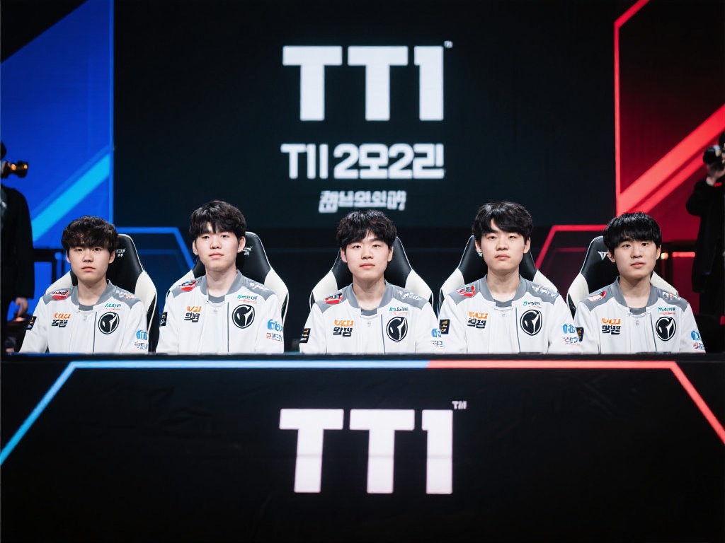 另一个值得关注的战队是 T1。他们凭借出色新人选手