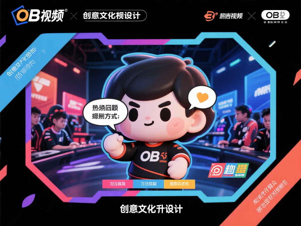 创意内容设计
在OB仔的视频中，热点话题的切入方