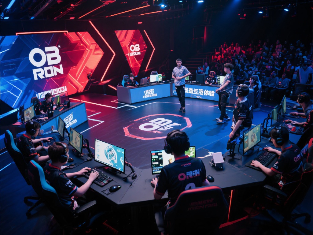OB真人电竞可以理解为传统电子竞技与真人互动体验的