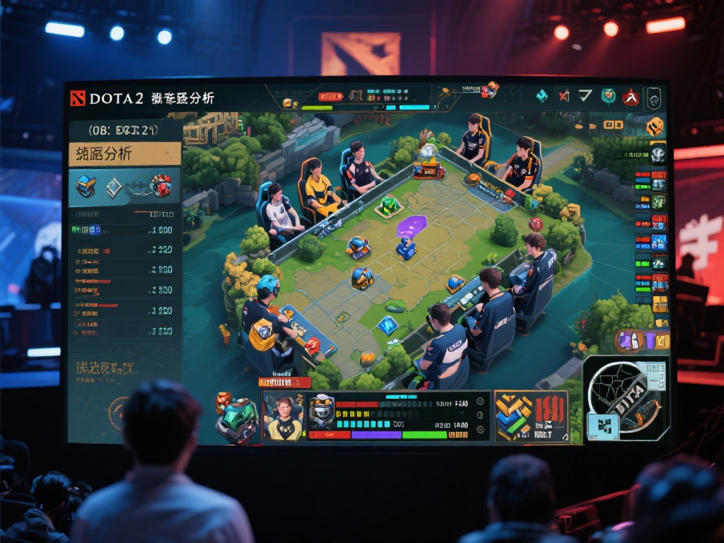 电竞中OB的角色及其实战应用场景分析 2. 战术分析与场景展示
在团队竞技类游戏(如《