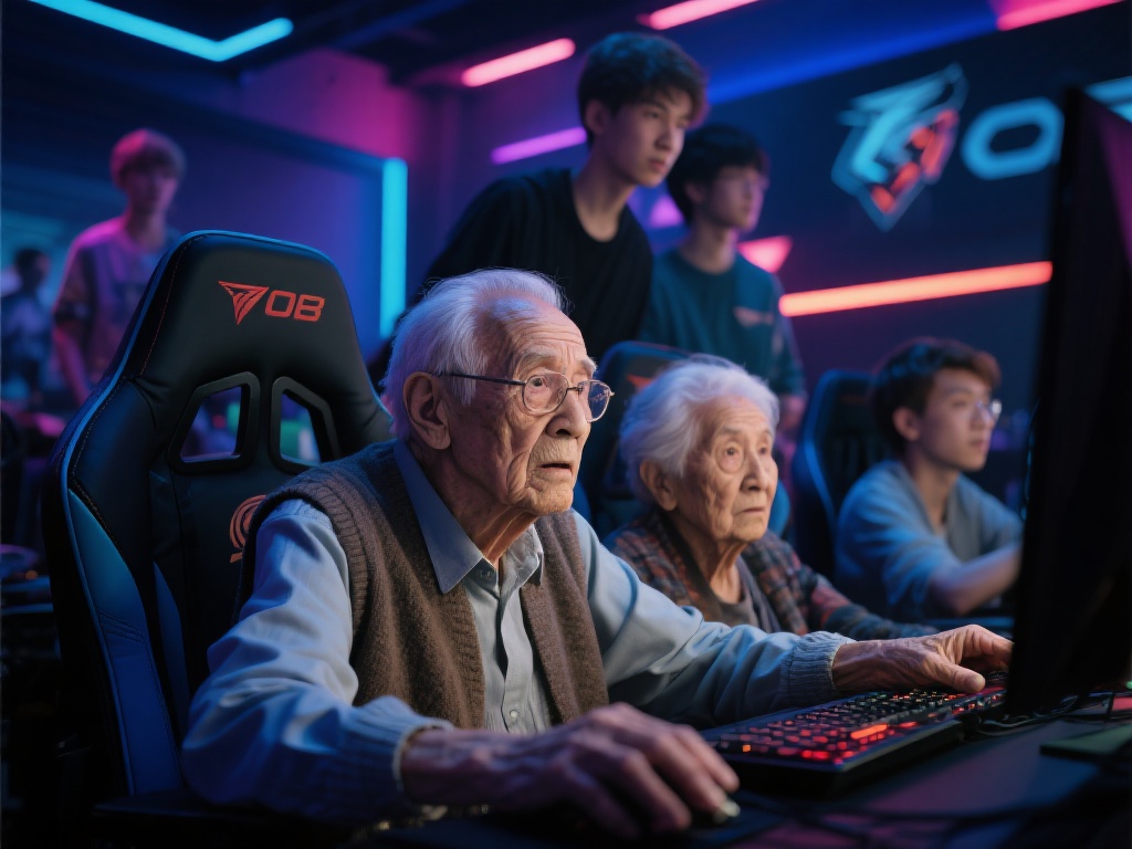 OB视角下老人吐槽电竞:怀旧与质疑的深度对话 在人们的日常生活中,电子竞技(电竞)正逐渐成为年轻